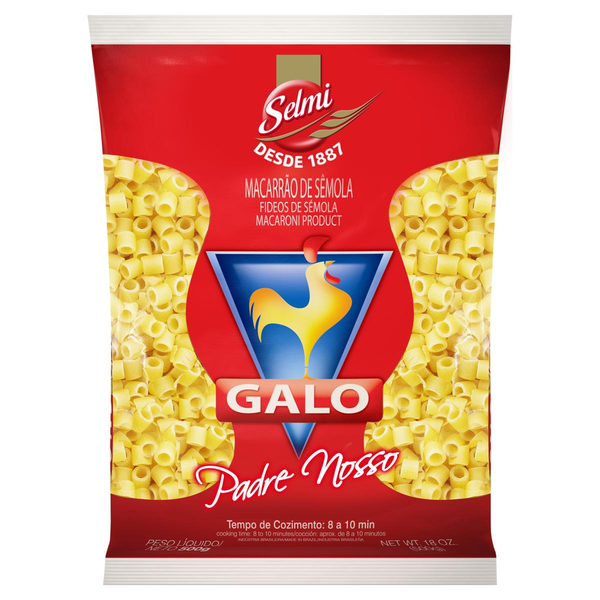 Macarrão Galo Sêmola Padre Nosso 500g