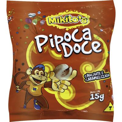 Pipoca Doce Mikitos 15g