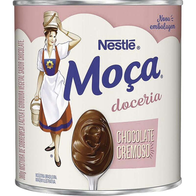 Moça Fiesta Sobremesas Chocolate Cremoso 380g