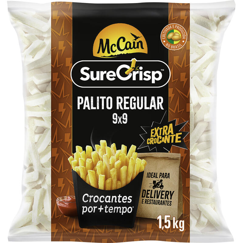 Batata Pré-Frita Surecrisp Congelada 1,5kg
