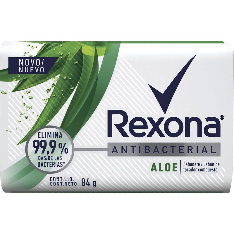 Sabonete Antibacterial Rexona Aloe 84g