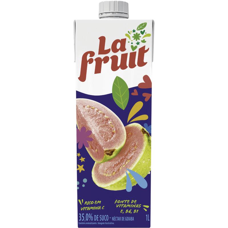 Suco La Fruit Goiaba 1L