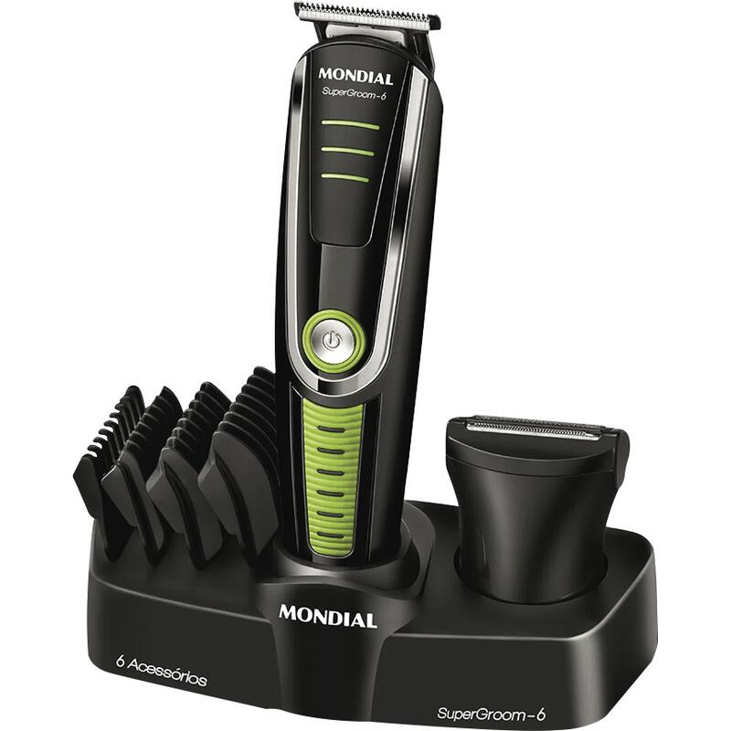 Aparador de Pelos Mondial Super Groom - Bivolt un