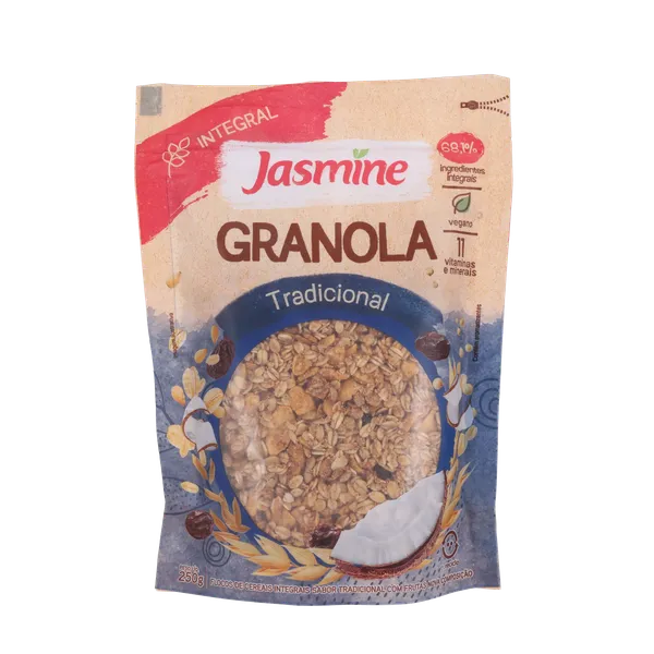 Granola Grain Flakes Jasmine 250g - Integral - Tradicional