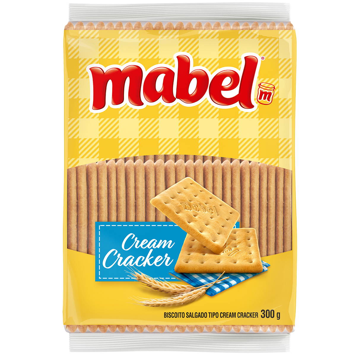 Biscoito Cream Cracker Mabel 300g