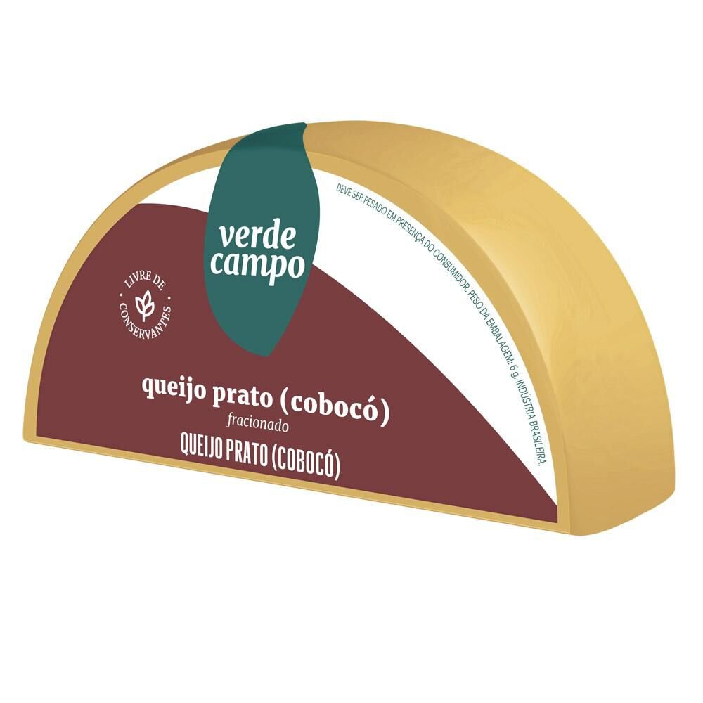 Queijo Verde Campo Prato Cobocó Premium Kg