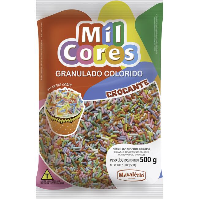 Granulado Mavalério Colorido 500g
