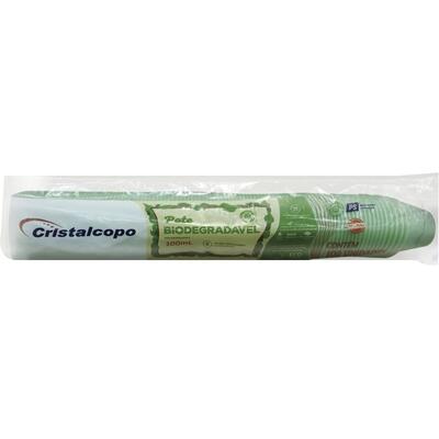 Pote Descartável Cristalcopo Biodegradável 100ml 100 un