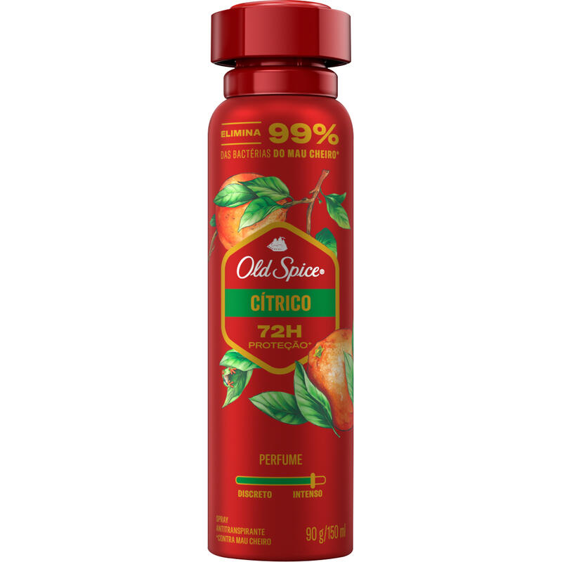 Desodorante Aerossol Old Spice Cítrico 150ml