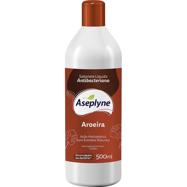 Sabonete Líquido Antibacteriano Aseplyne Aroeira 500ml