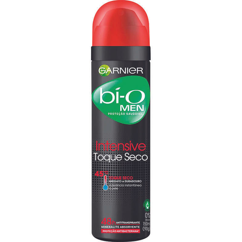Desodorante Aerossol Bí-O Men Toque Seco 150ml