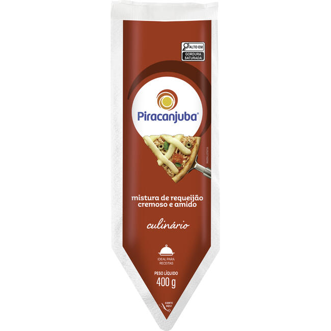 Mistura de Requeijão Piracanjuba Culinário 400g