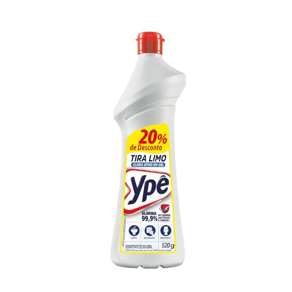 Desinfetante YPÊ Tira-Limo Leve 520g e Pague 416g