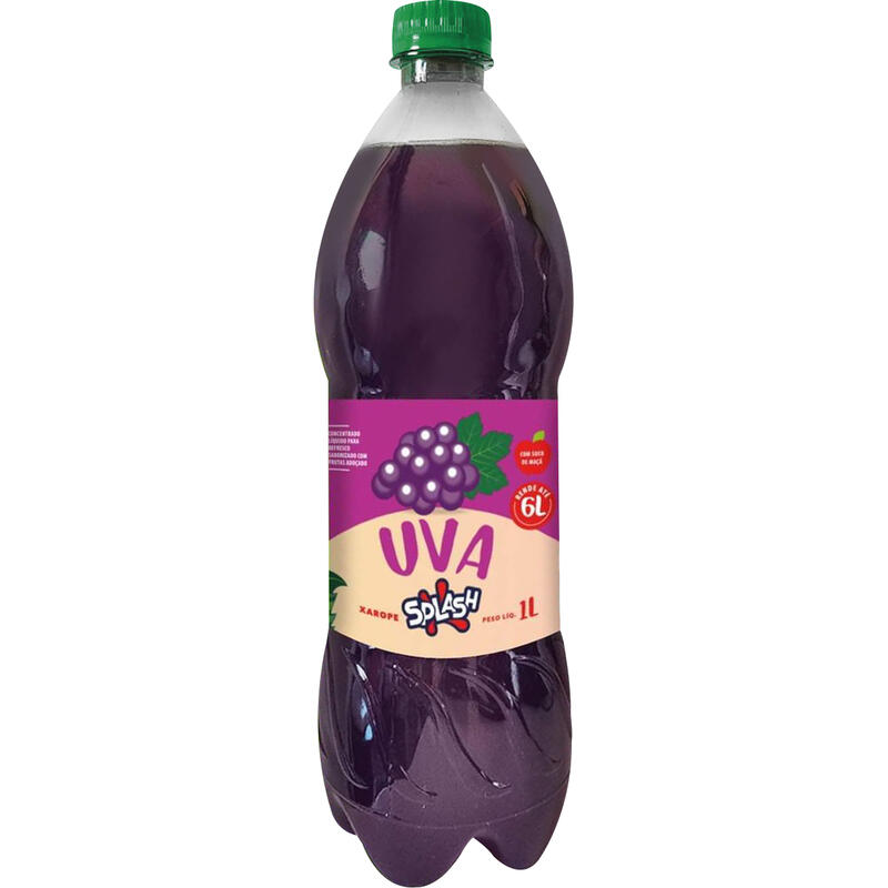 Xarope de Uva Splash 1L