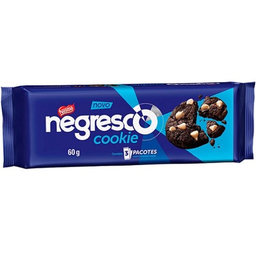Cookie NEGRESCO Gotas de Baunilha 60g