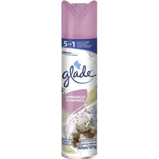 Desodorizador Aerossol Glade Lembrança de Infância 360ml