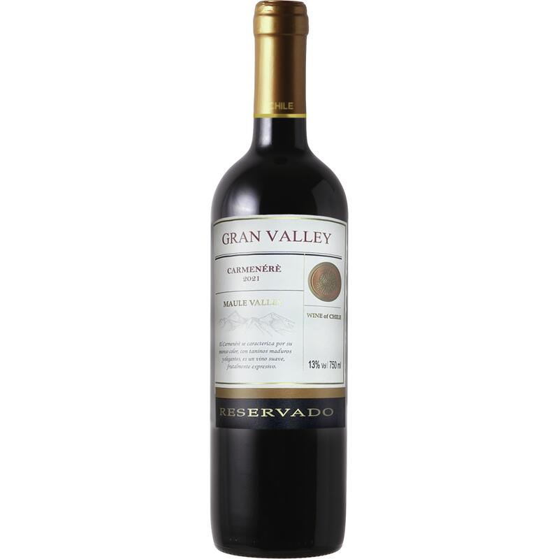Vinho Chileno Gran Valley Carmenérè 750ml