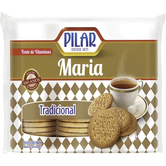Biscoito Maria Pilar Tradicional 350g