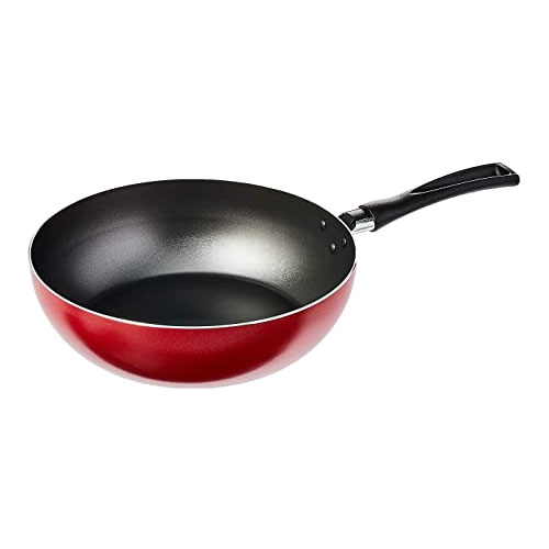 Panela Wok Brinox Garlic Vermelho 24cm 2,3l