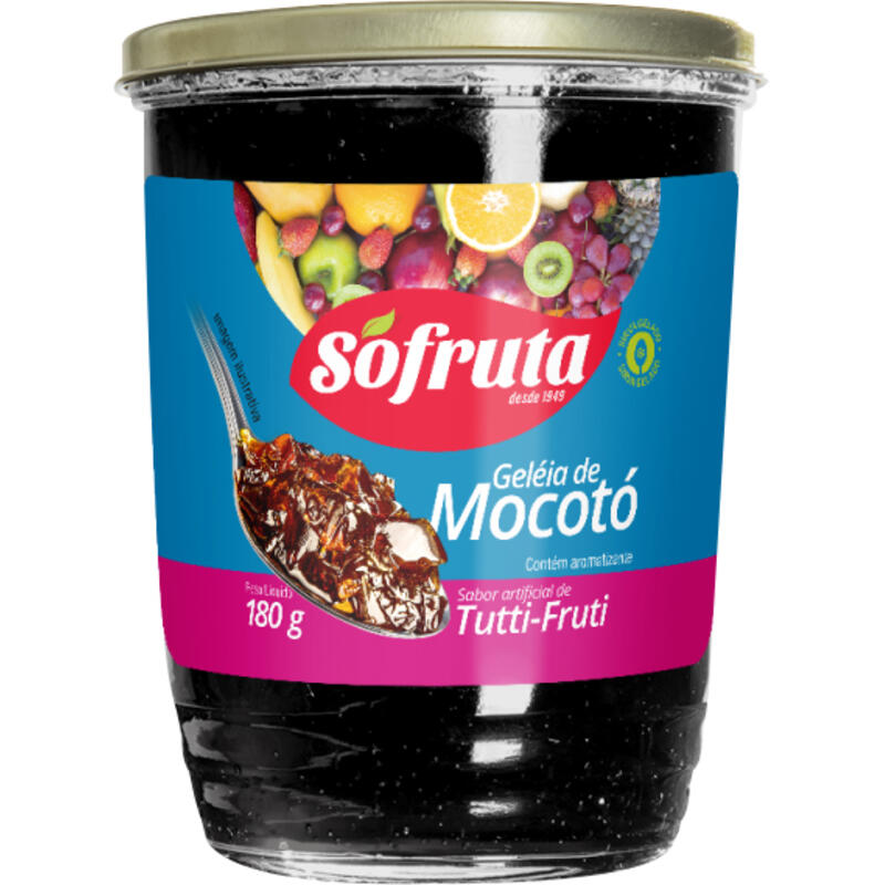Geléia de Mocotó SóFruta Tutti-Frutti 180g