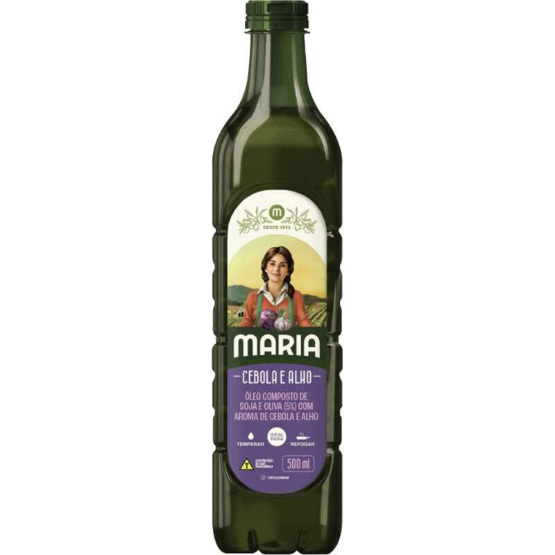 Óleo Composto Maria Cebola e alho 500ml