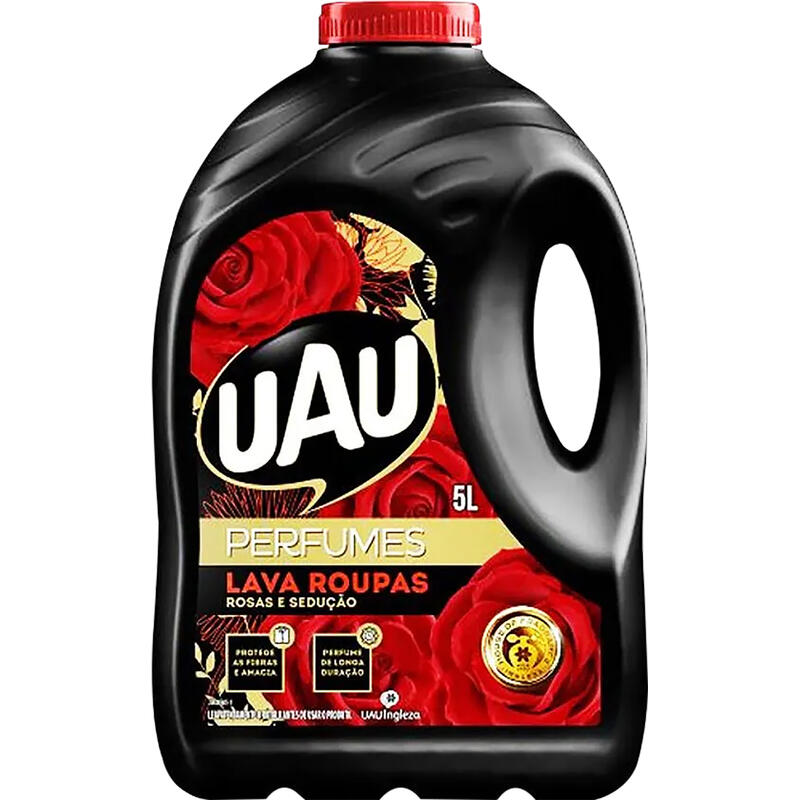 Lava Roupas Líquido Uau Rosas e sedução 5L
