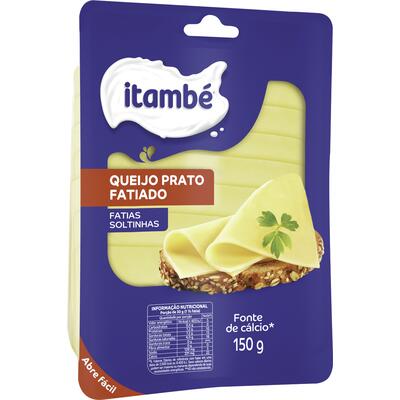 Queijo Prato Itambé Fatiado 150g