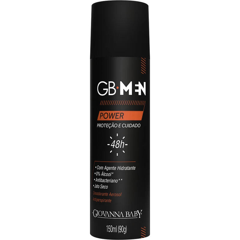 Desodorante Aerossol Giovanna Baby Power Men 150ml