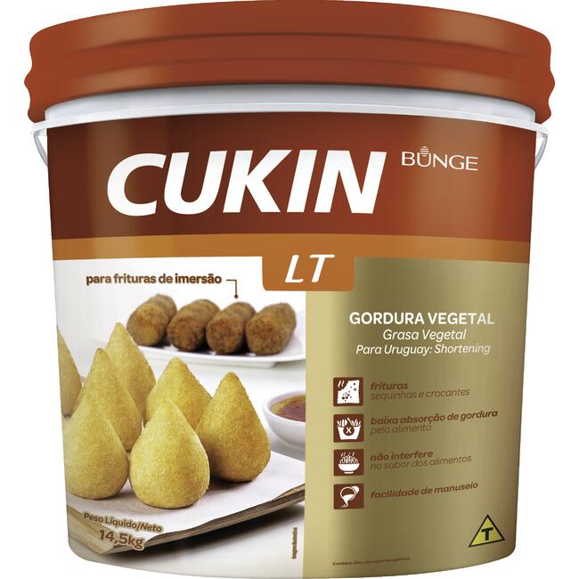 Gordura Vegetal Cukin 14,5kg