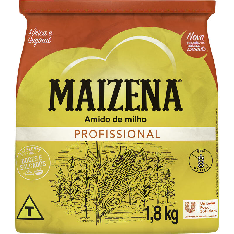 Amido de Milho Maizena 1,8kg