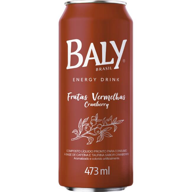 Energético Baly Cranberry 473ml