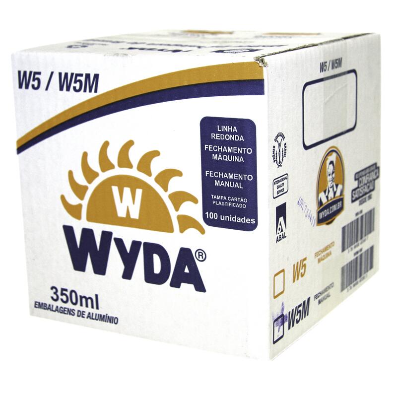 Embalagem de Alumínio Wyda Nº 5 - W5m - Manual 100 un