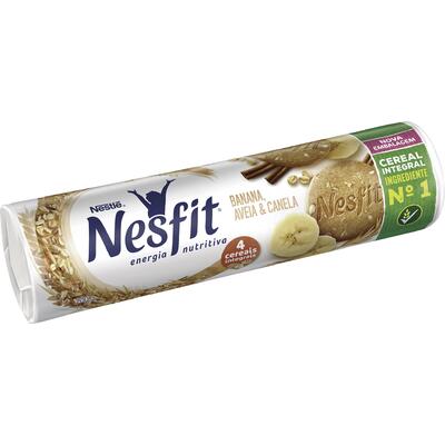 Biscoito Nesfit Nestlé Banana Aveia e Canela 200g
