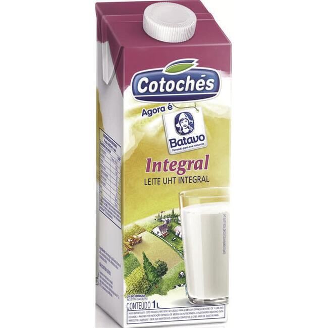Leite Longa Vida Cotoches Integral 1L