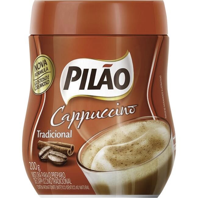 Café Cappuccino Pilão Tradicional 200g