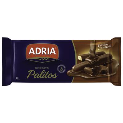 Biscoito Adria Palito Chocolate 70g
