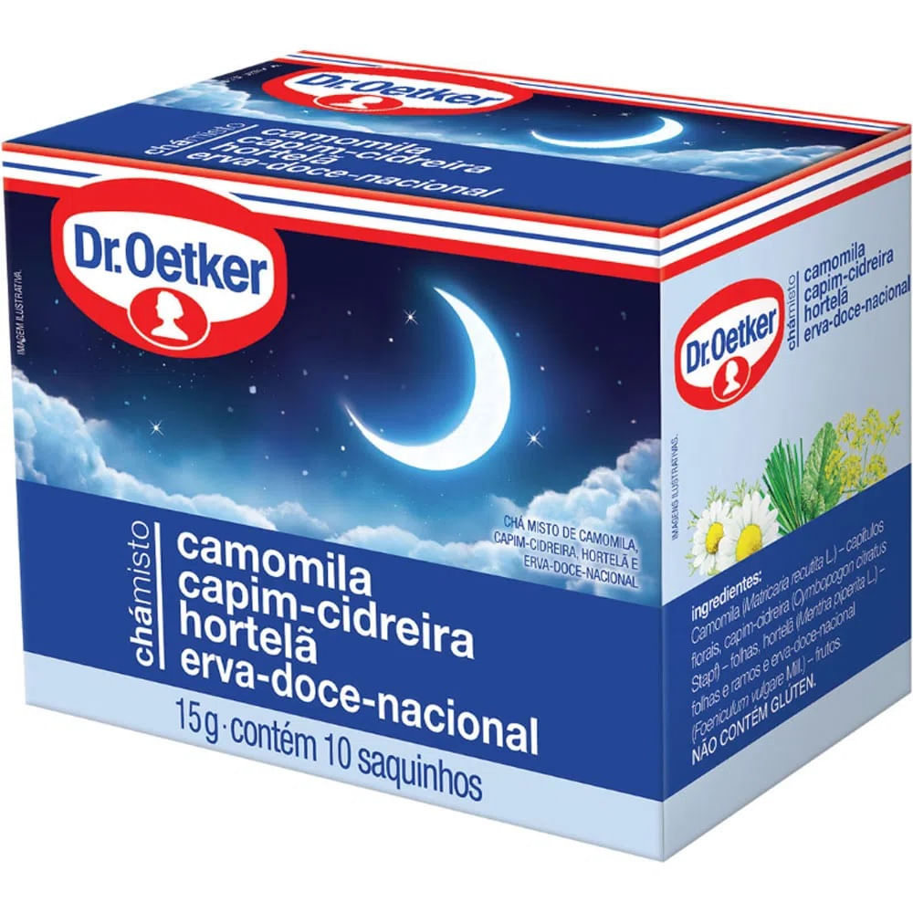 Chá Dr Oetker Misto Doces Sonhos 15g