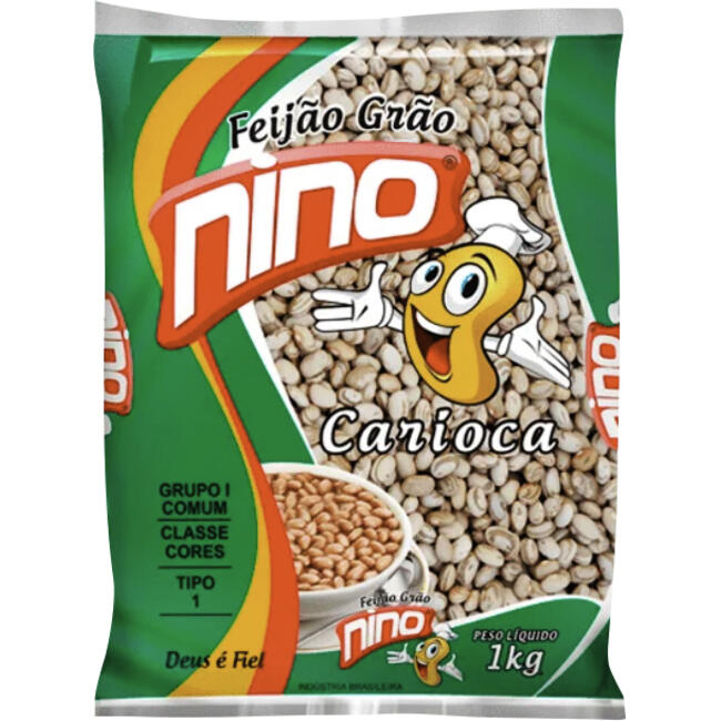 Feijão Carioca Grão Nino Tipo 1 1kg
