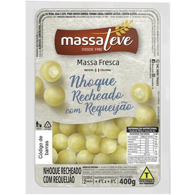 Nhoque Massa Leve Recheado 400g