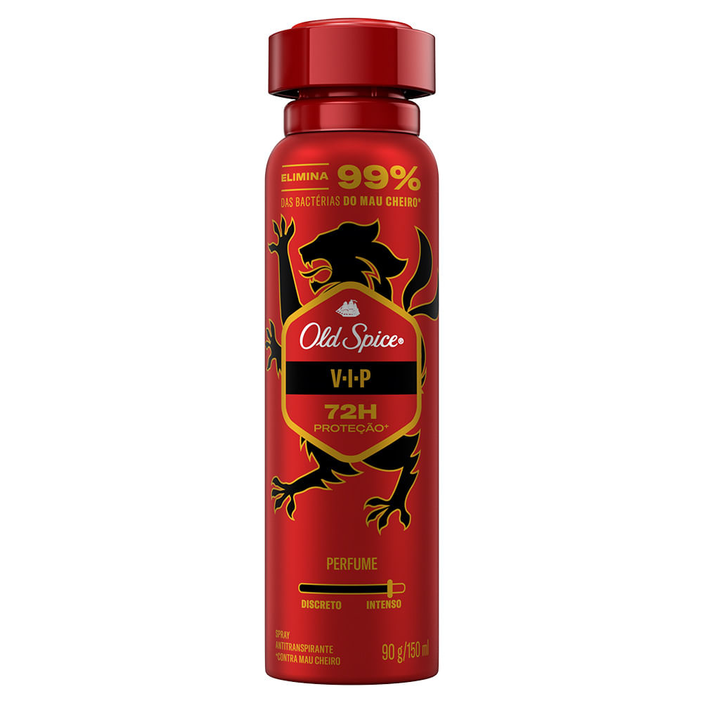Antitranspirante Vip Old Spice 150ml Spray
