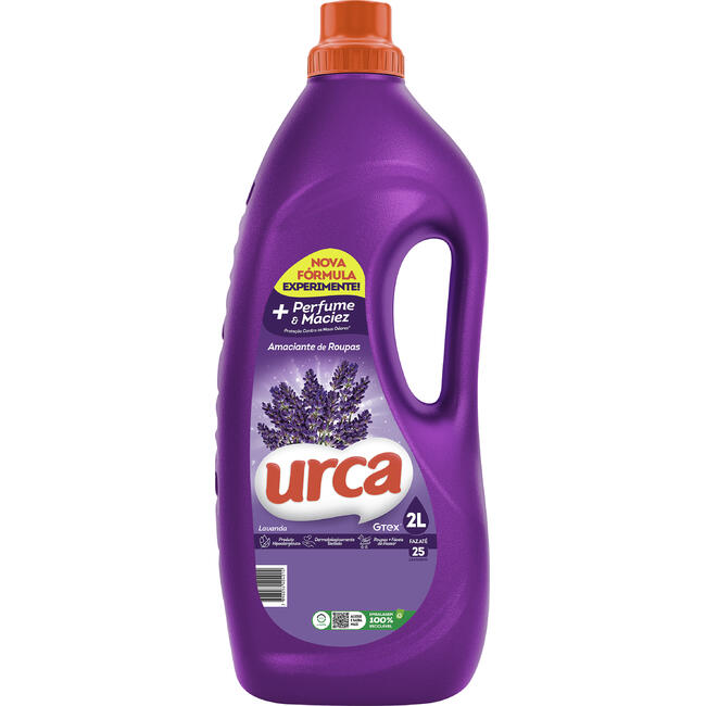 Amaciante de Roupas Urca Lavanda 2L