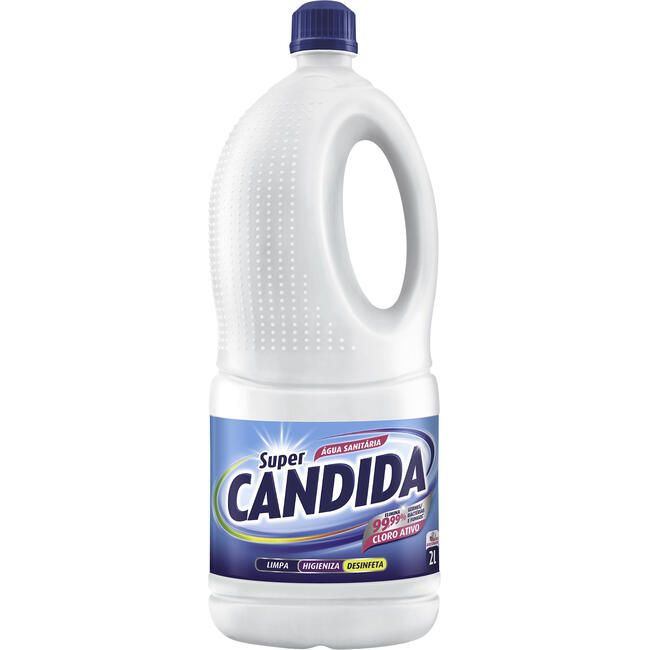 Água Sanitária Super Candida Frasco 2l
