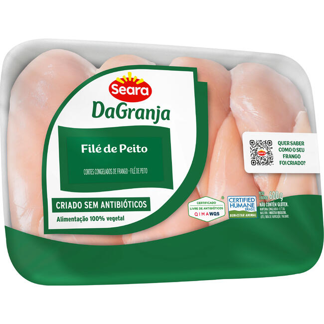Filé de Peito de Frango DaGranja Congelado 600g