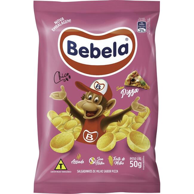 Salgadinho Bebela Pizza 50g