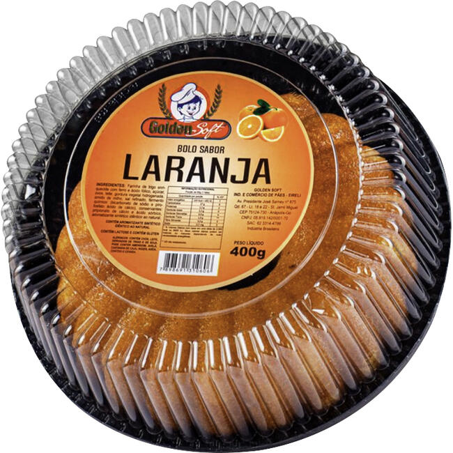 Bolo Golden Soft Laranja 400g