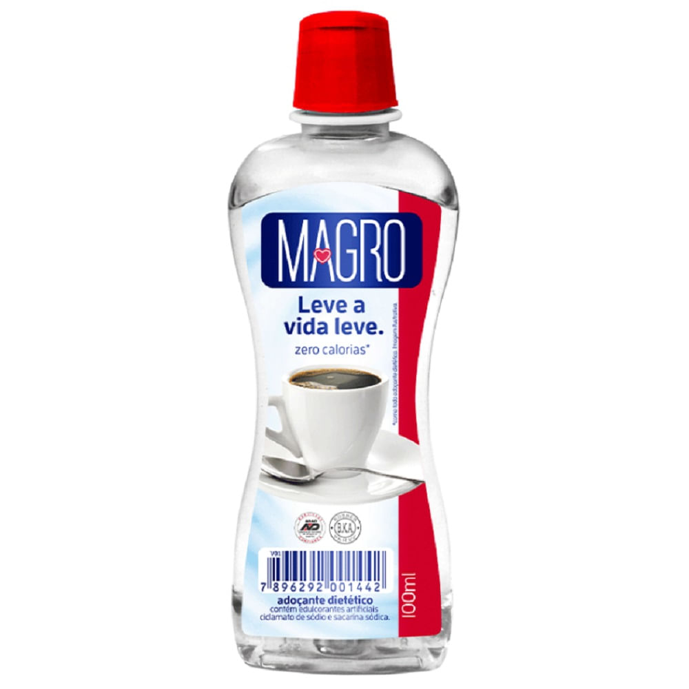 Adoçante Líquido Magro 100ml