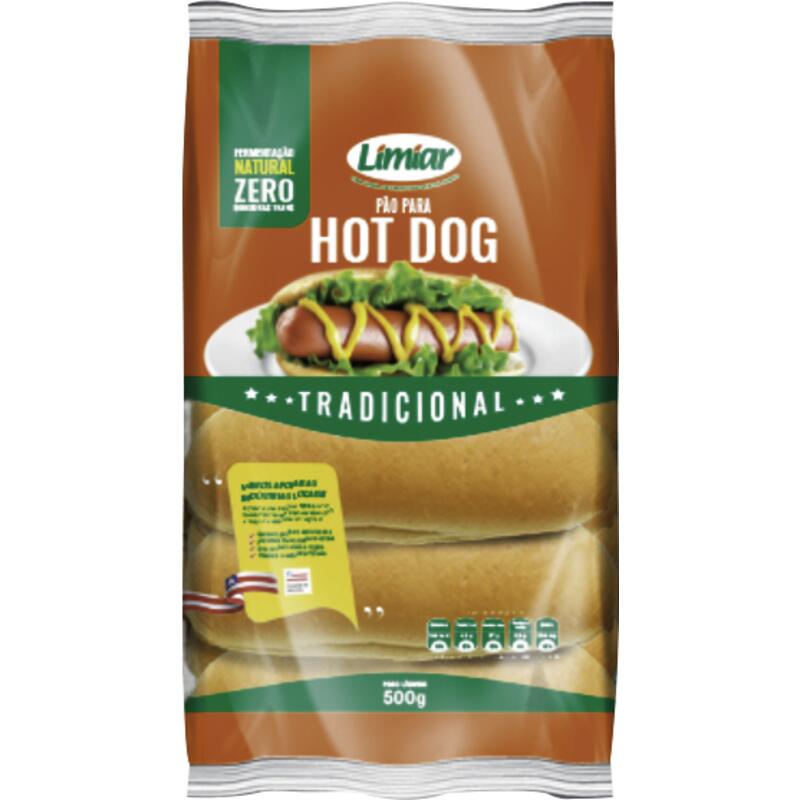 Pão de Hot Dog Limiar 500g