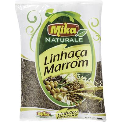 Semente de Linhaça Mika Marrom 200g