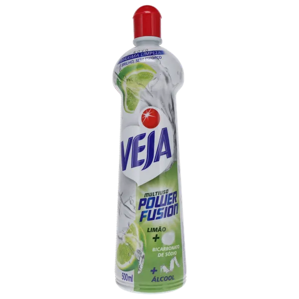 Limpador Multiuso Veja 500ml - Power Fusion - Limão