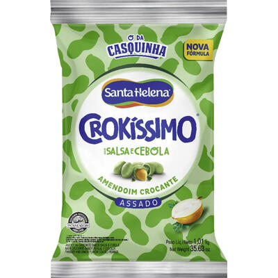 Amendoim Santa Helena Crokíssimo Salsa e Cebola 1,010kg
